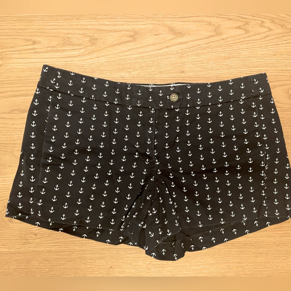 J Crew Nautical Anchor Shorts | City Fit